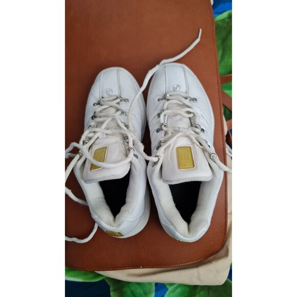 Adidas Women's Dejada Tennis Shoe Size 7 White Metal - Picture 4 of 7